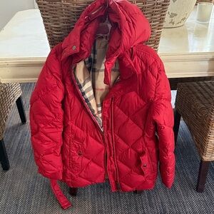 Burberry great condition puffer jkt